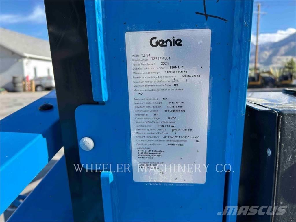 Genie TZ34/20 Iseliikuvad poomtõstukid