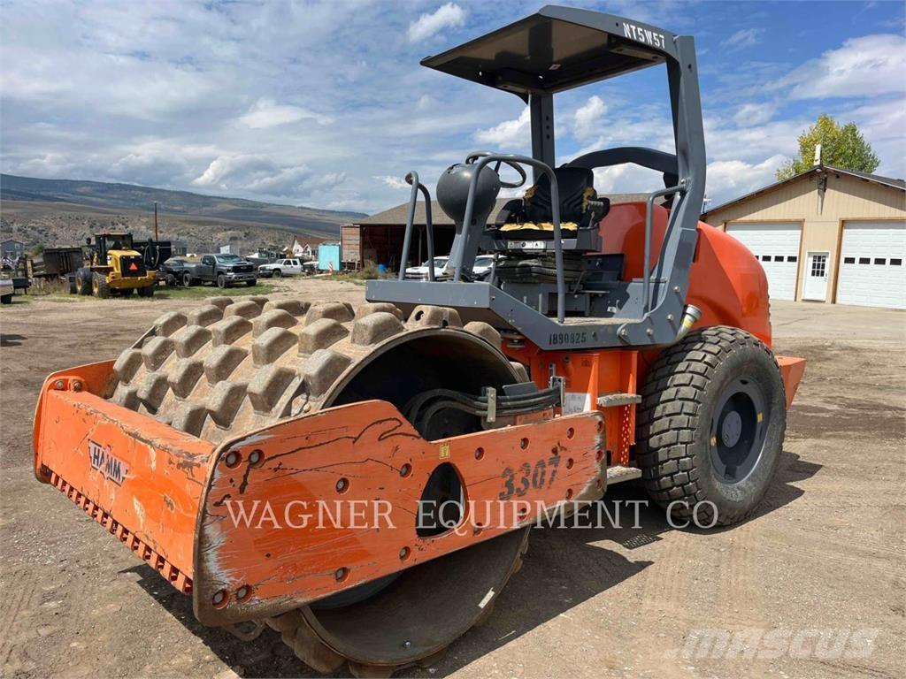 Hamm 3307 Ühe trumliga rullid