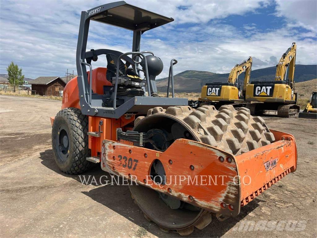 Hamm 3307 Ühe trumliga rullid