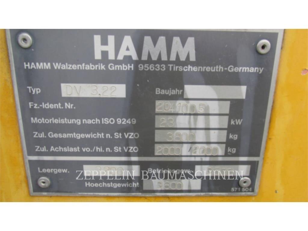 Hamm DV3.22 Pinnasetihendajad