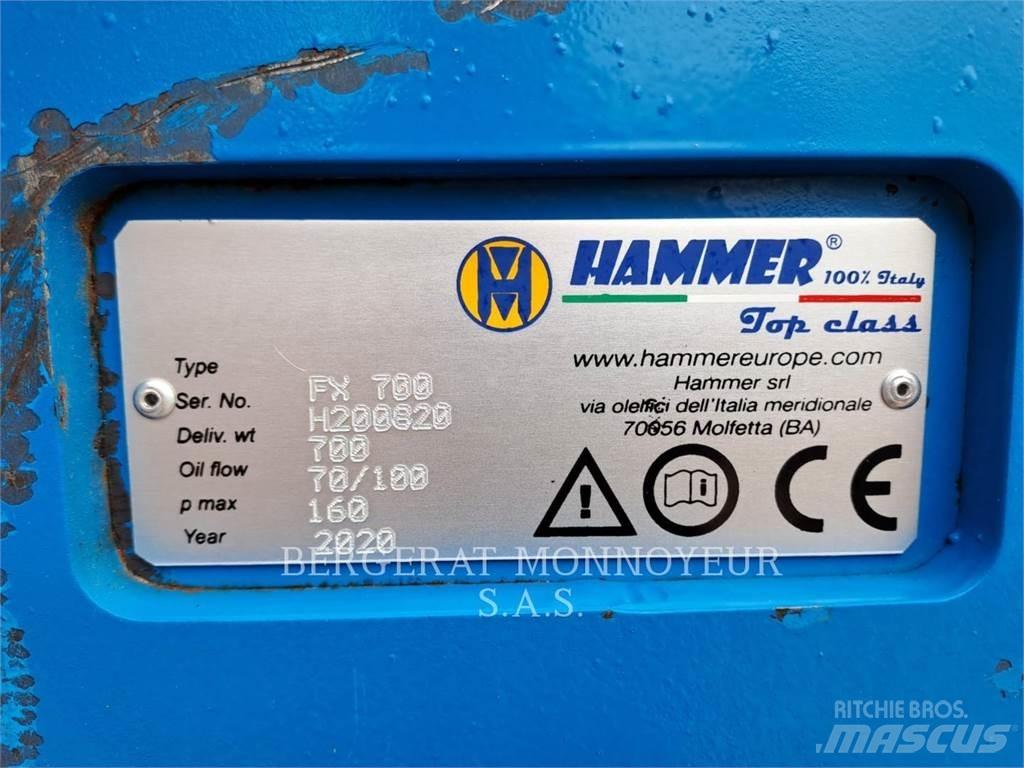 Hammer BRH.FX700.8T/14T Hüdrohaamrid