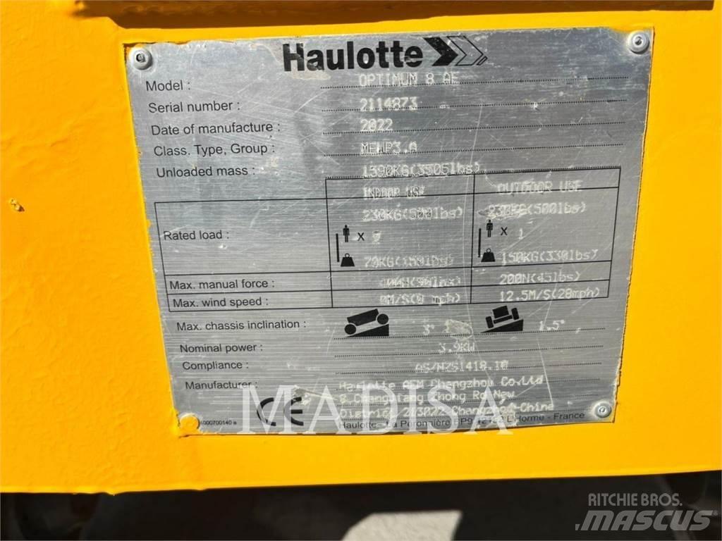 Haulotte OPTIMUM 8 Käärtõstukid