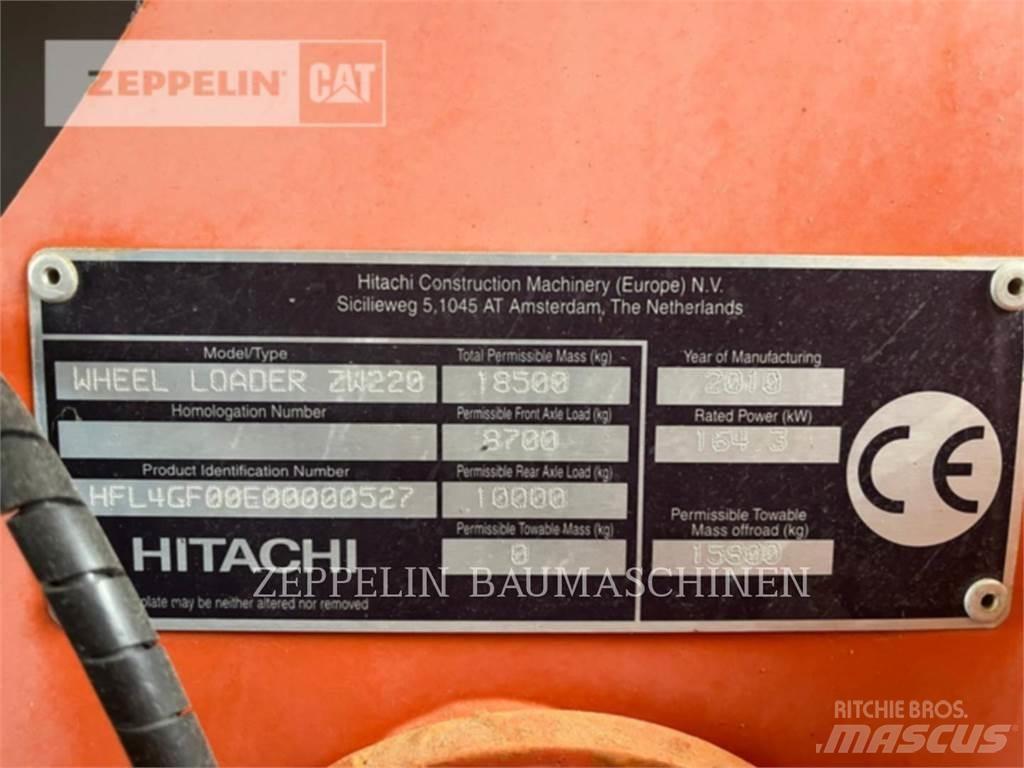 Hitachi ZW220 Rataslaadurid