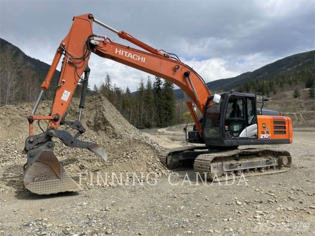 Hitachi ZX210LC Roomikekskavaatorid