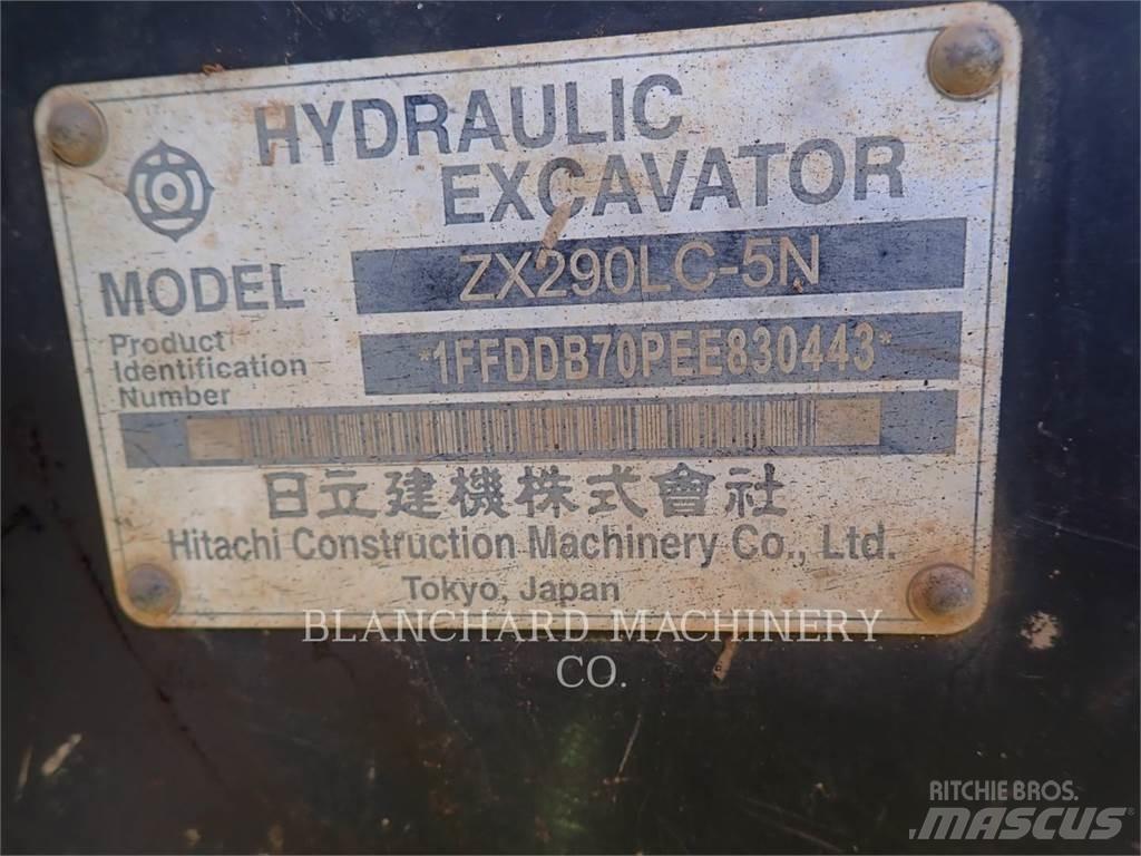 Hitachi ZX290LC-5 Roomikekskavaatorid
