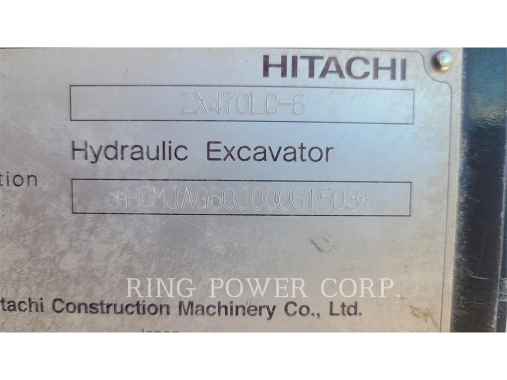 Hitachi ZX470LC6 Roomikekskavaatorid