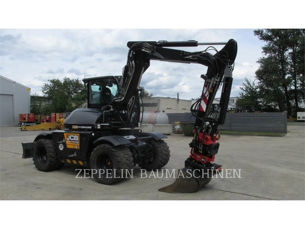 JCB 110W Ratasekskavaatorid