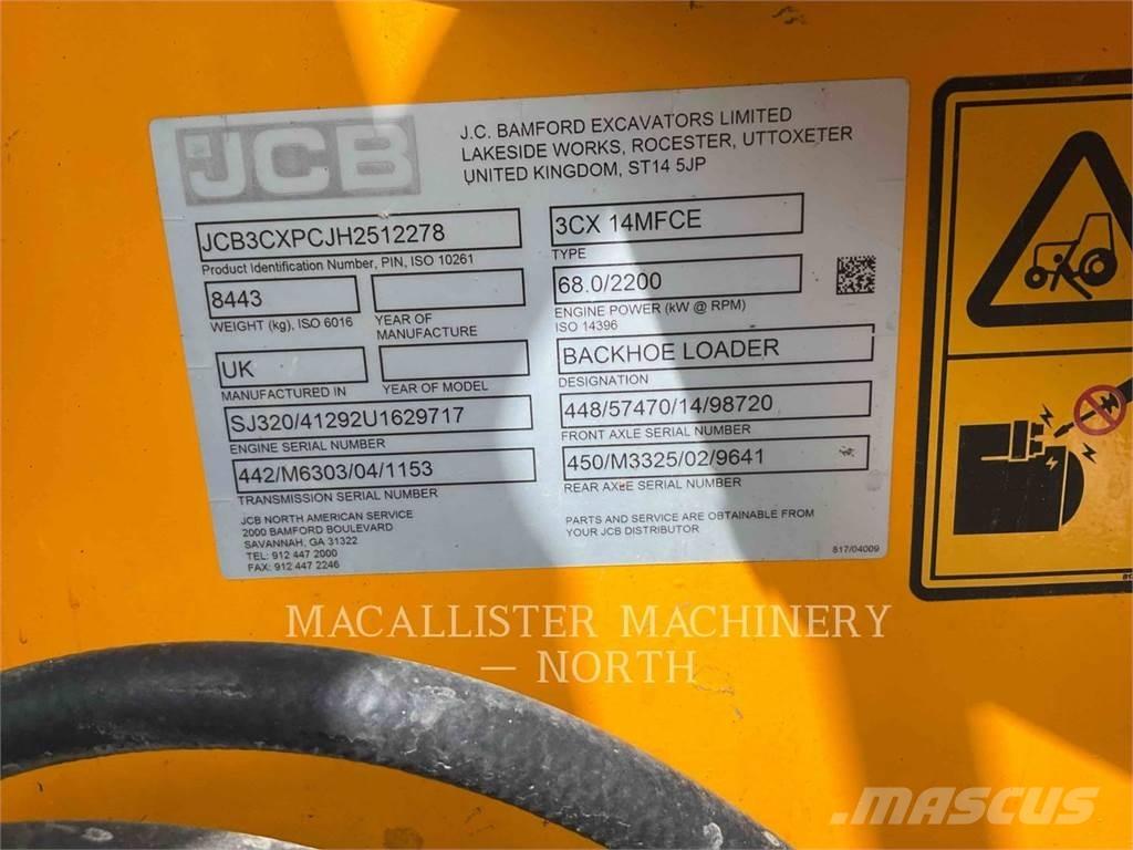 JCB 3CX Ekskavaatorlaadurid
