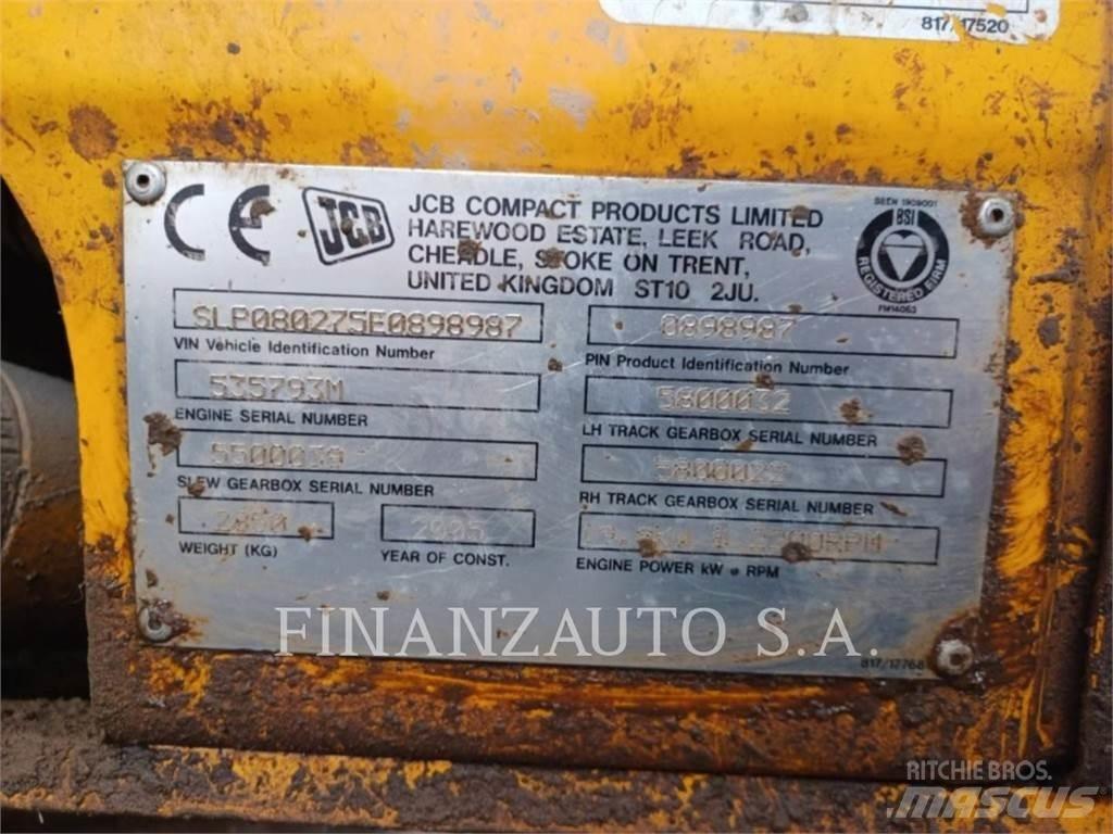 JCB 8027 Roomikekskavaatorid