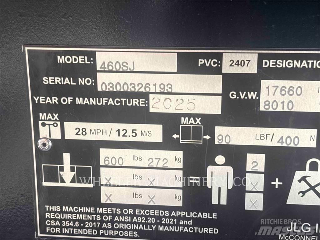 JLG 460SJ Iseliikuvad poomtõstukid