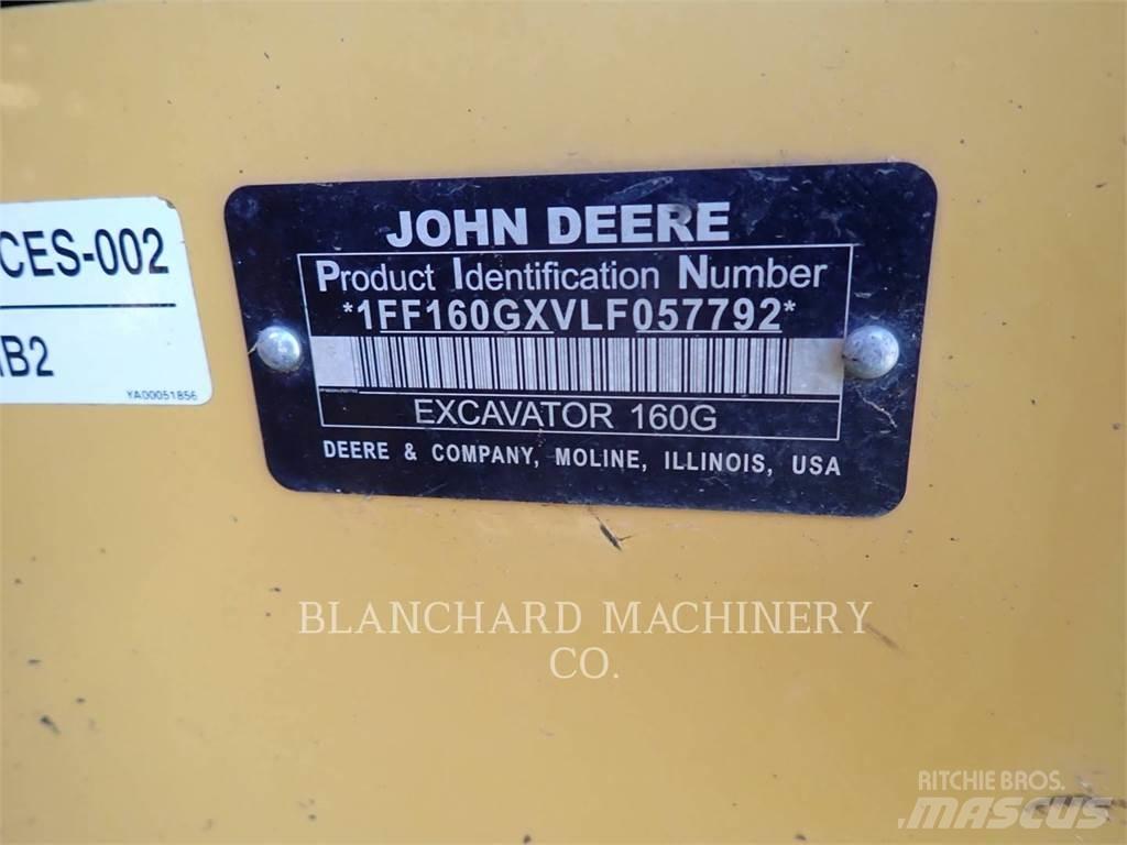 John Deere 160G LC Roomikekskavaatorid