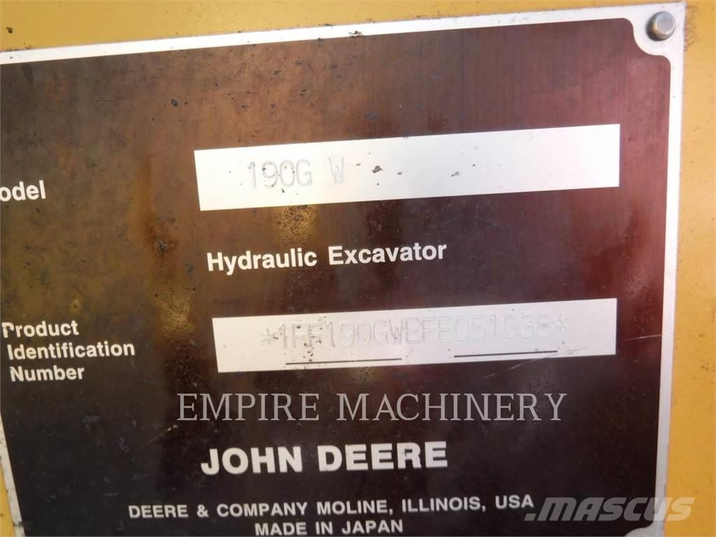John Deere 190G Roomikekskavaatorid