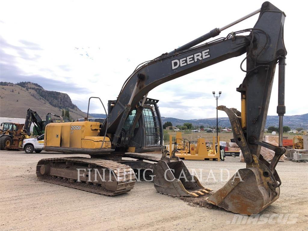 John Deere 200DLC Roomikekskavaatorid