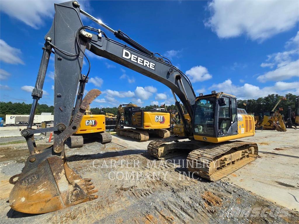 John Deere 210G Roomikekskavaatorid