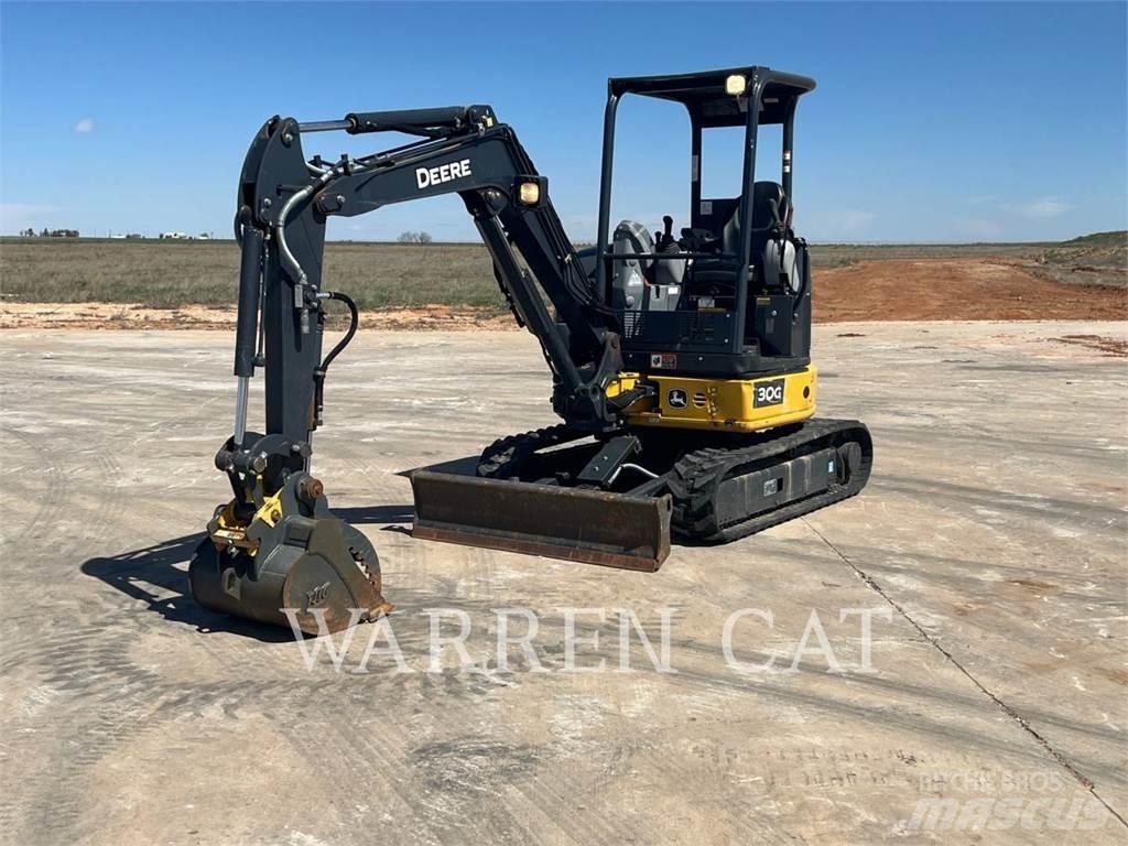 John Deere 30G Roomikekskavaatorid