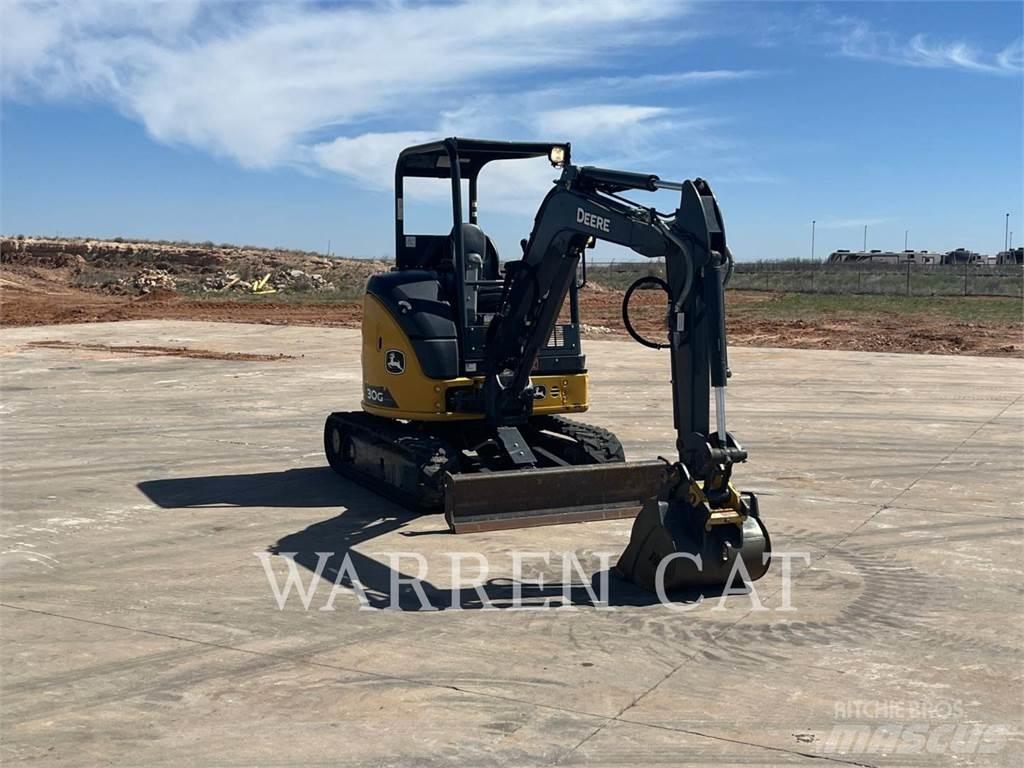 John Deere 30G Roomikekskavaatorid