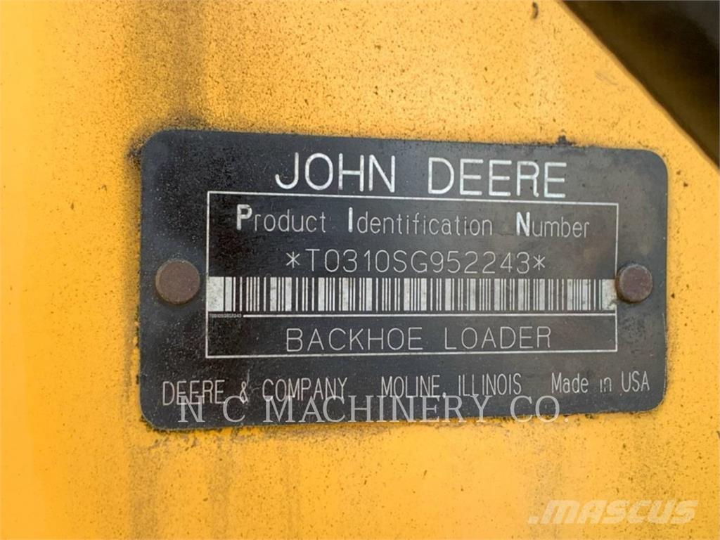 John Deere 310SG Ekskavaatorlaadurid