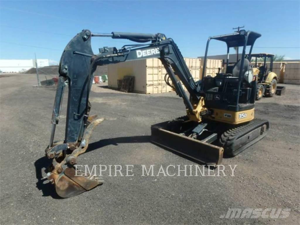 John Deere 35D Roomikekskavaatorid