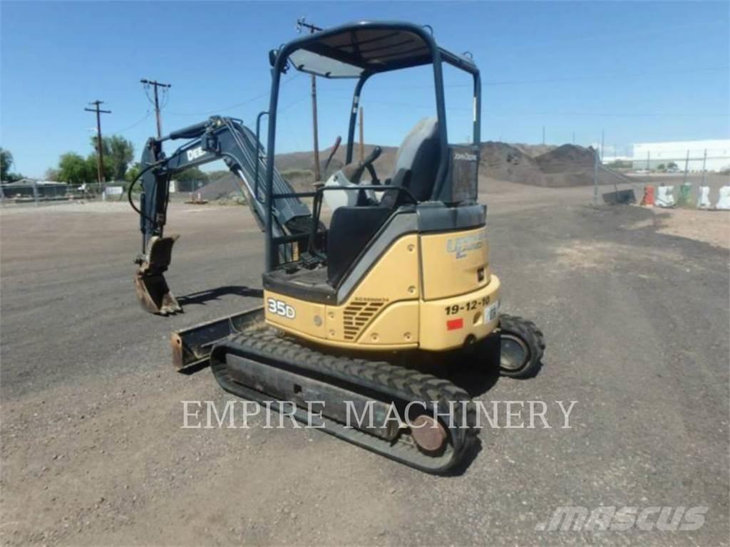 John Deere 35D Roomikekskavaatorid