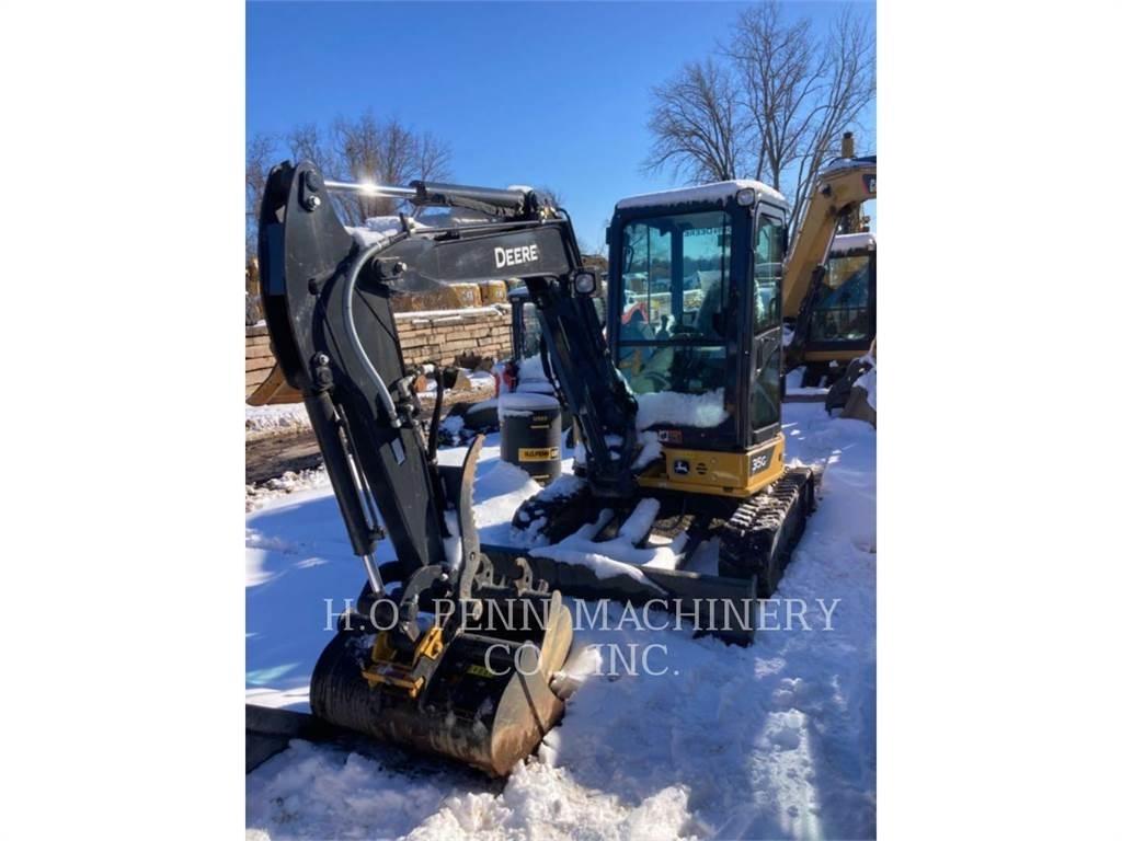 John Deere 35G Roomikekskavaatorid