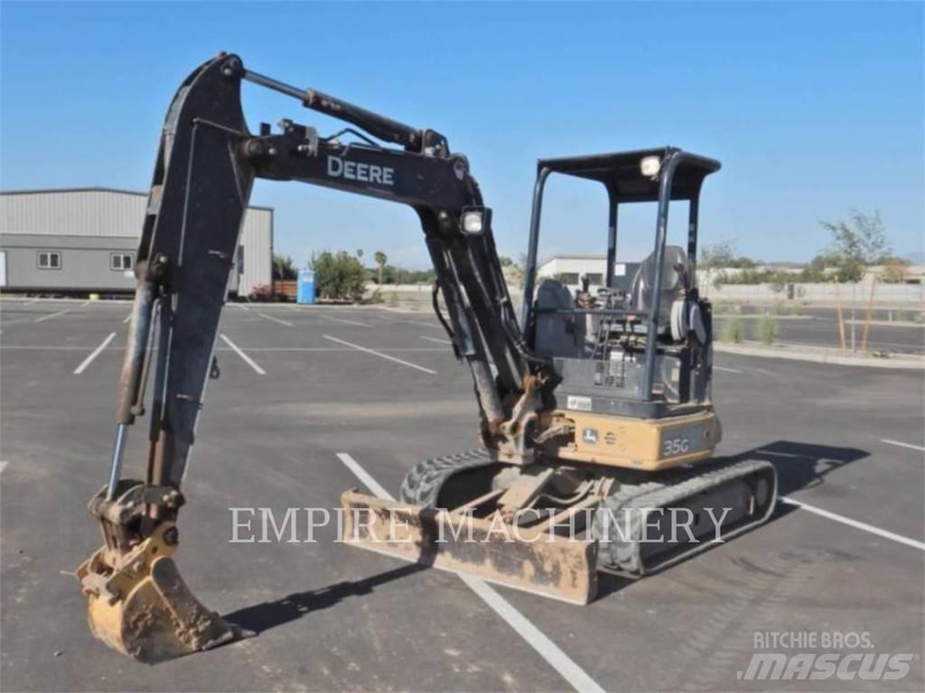 John Deere 35G Roomikekskavaatorid