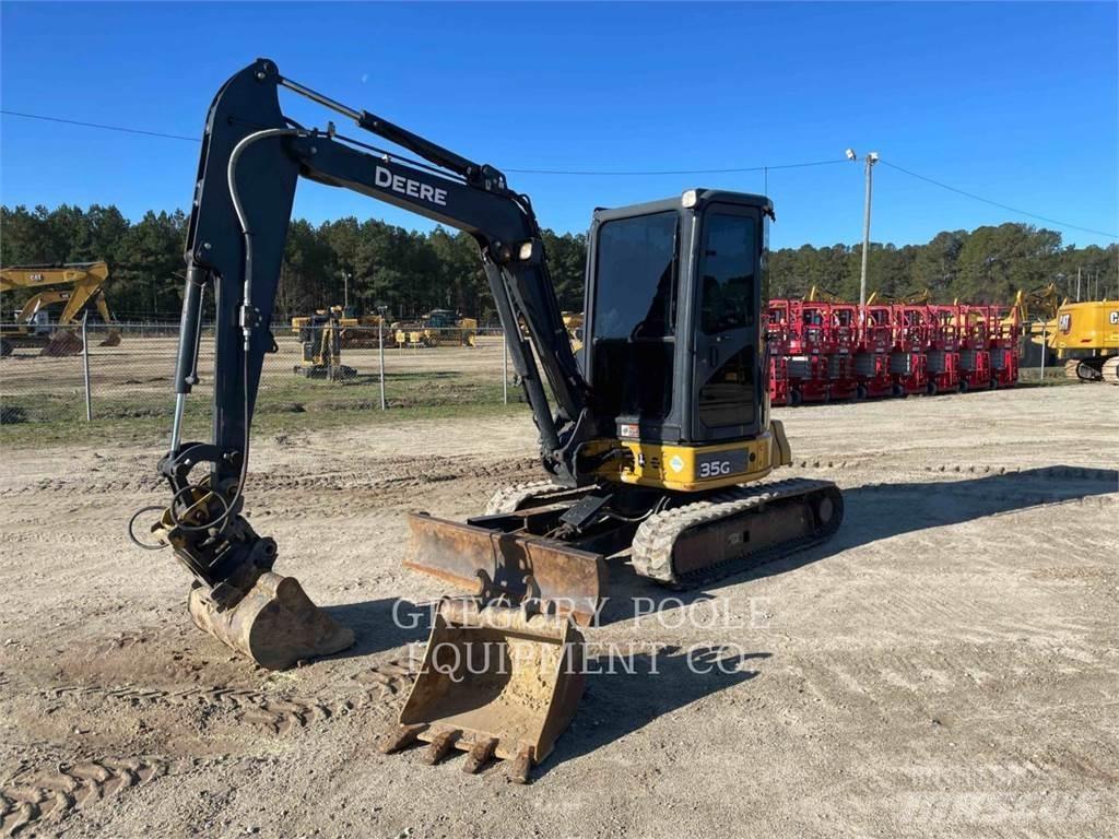 John Deere 35G Roomikekskavaatorid