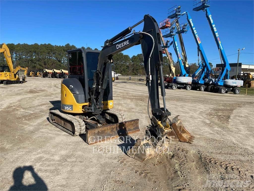John Deere 35G Roomikekskavaatorid