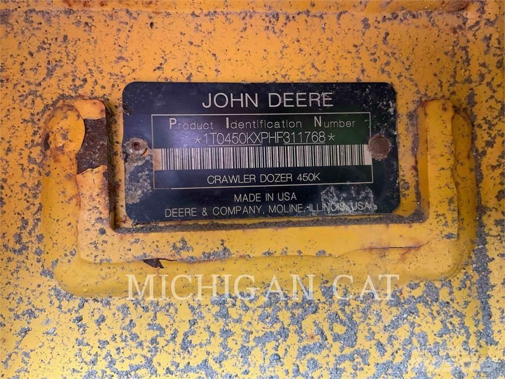 John Deere 450K Buldooserid