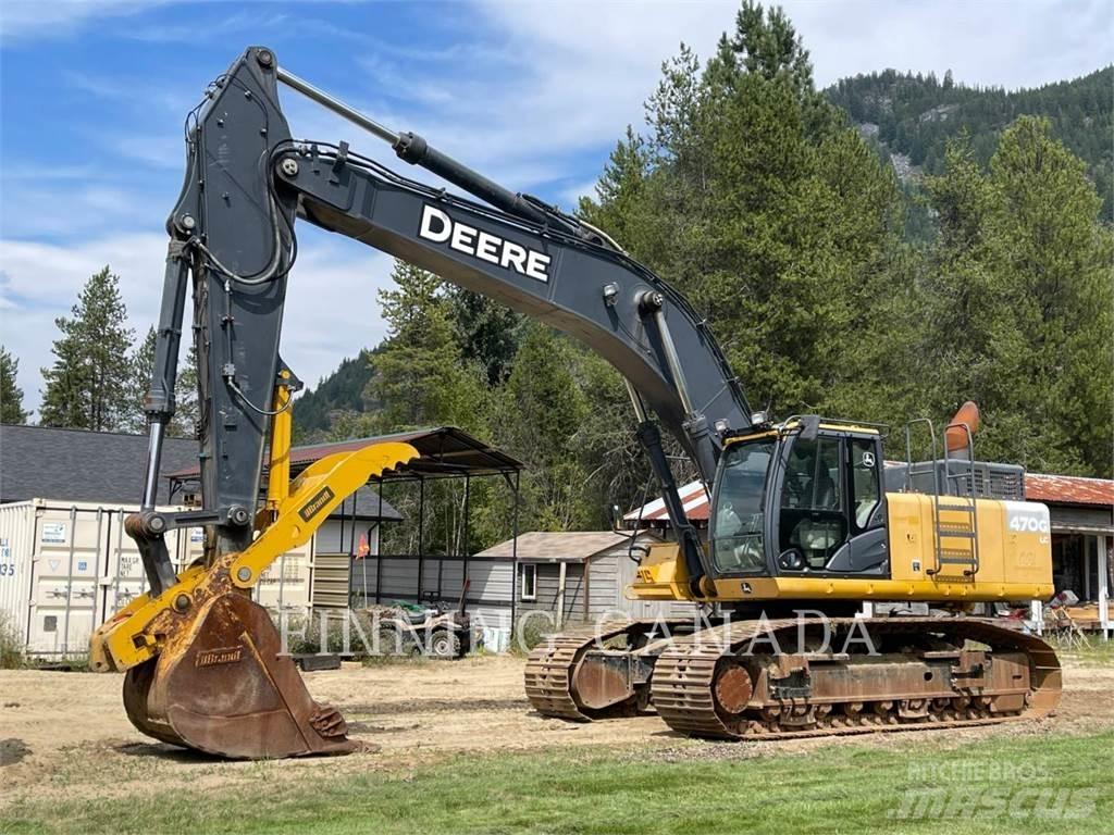 John Deere 470G Roomikekskavaatorid