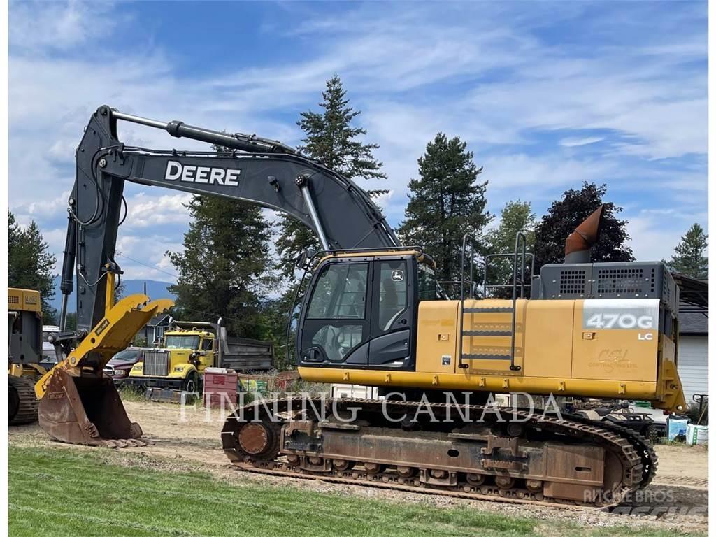John Deere 470G Roomikekskavaatorid