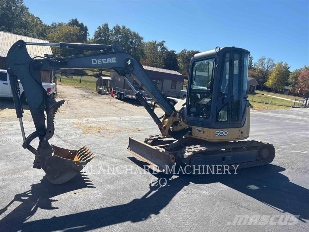 John Deere 50D Roomikekskavaatorid