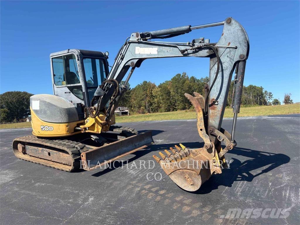 John Deere 50D Roomikekskavaatorid