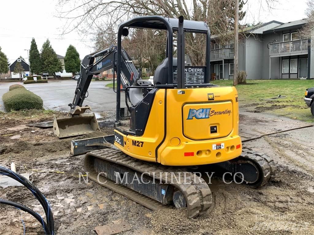 John Deere 50G Roomikekskavaatorid