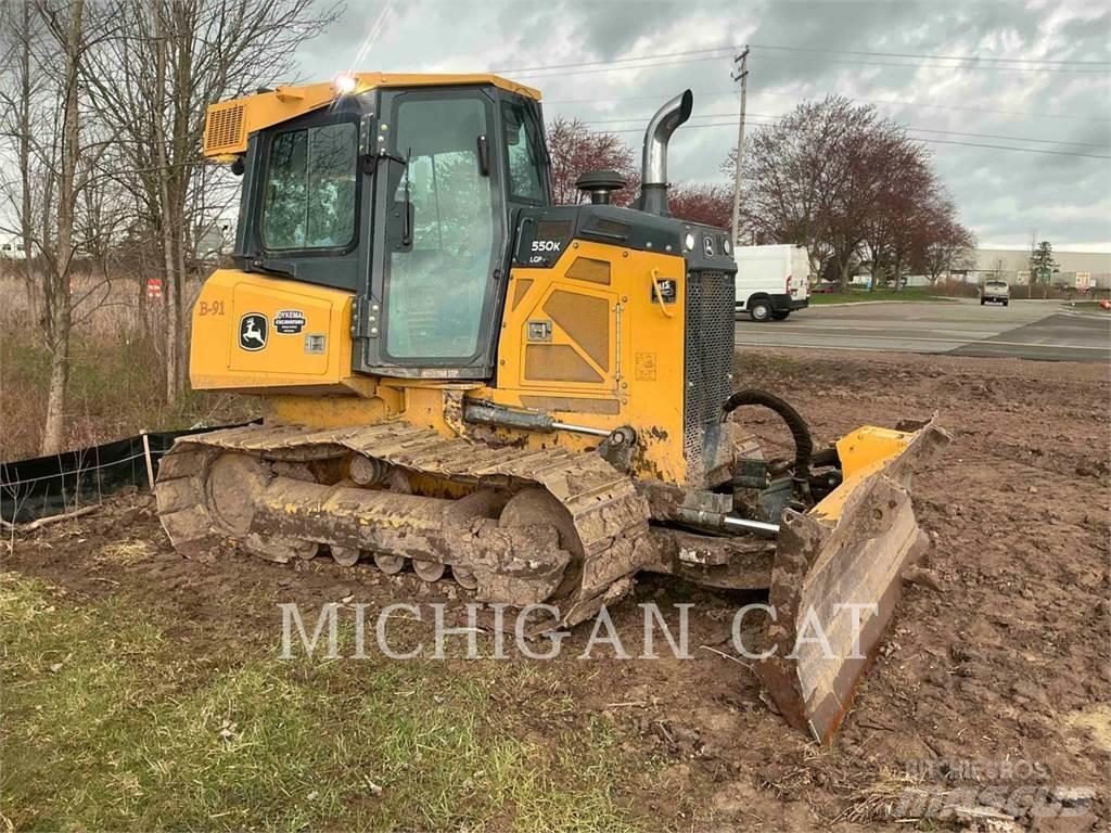 John Deere 550K LGP Buldooserid