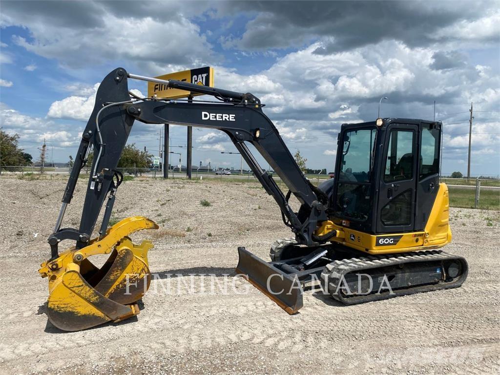 John Deere 60G Roomikekskavaatorid