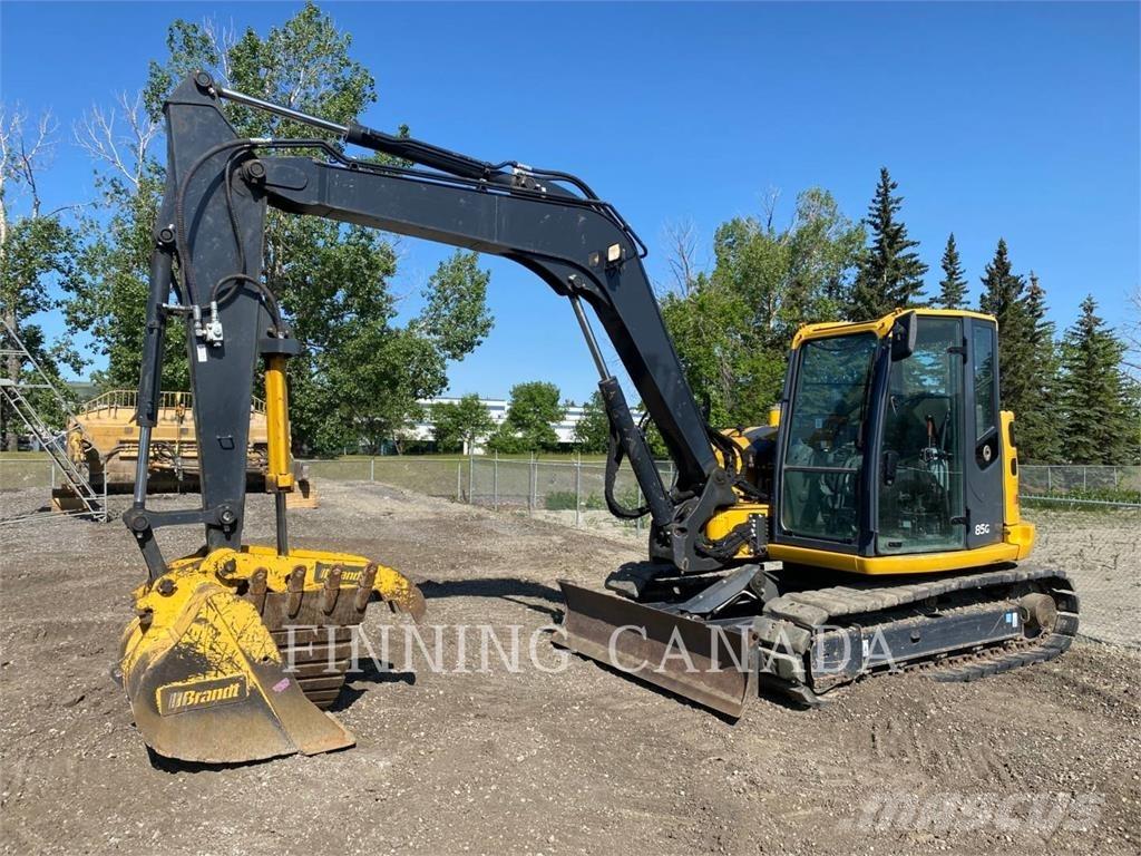 John Deere 85G Roomikekskavaatorid