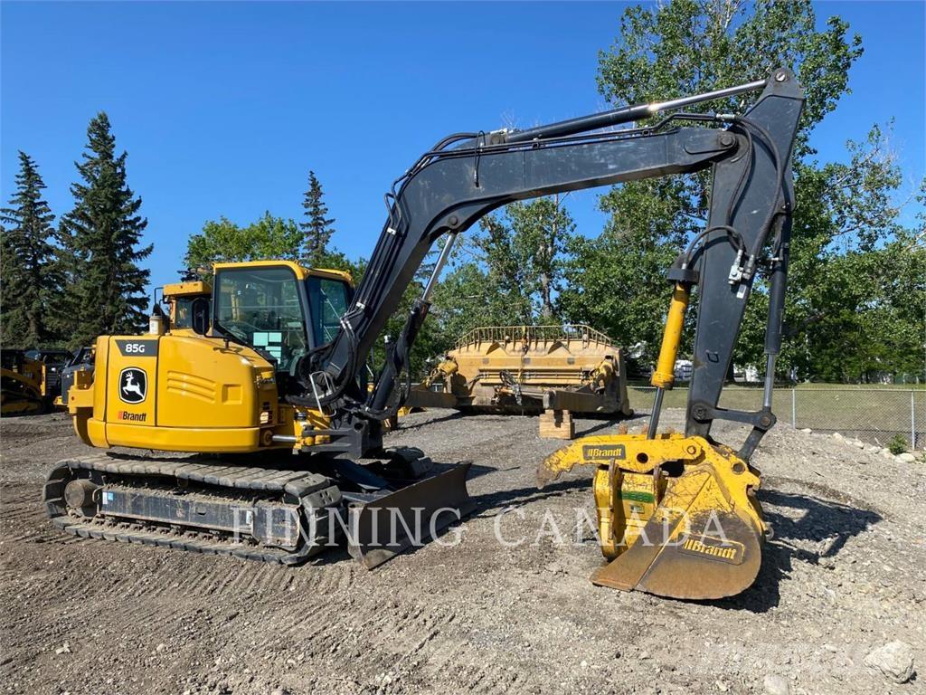 John Deere 85G Roomikekskavaatorid