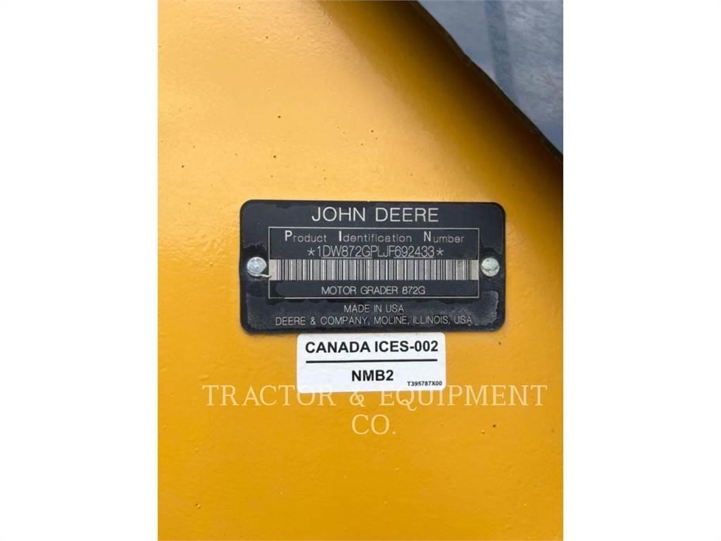 John Deere 872GP Greiderid