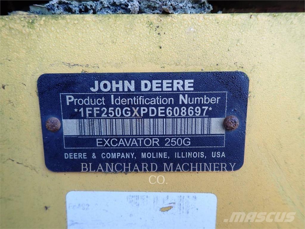 John Deere & CO. 250G LC Roomikekskavaatorid