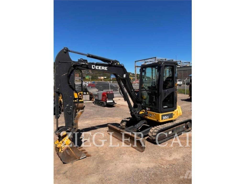 John Deere & CO. 35G Roomikekskavaatorid