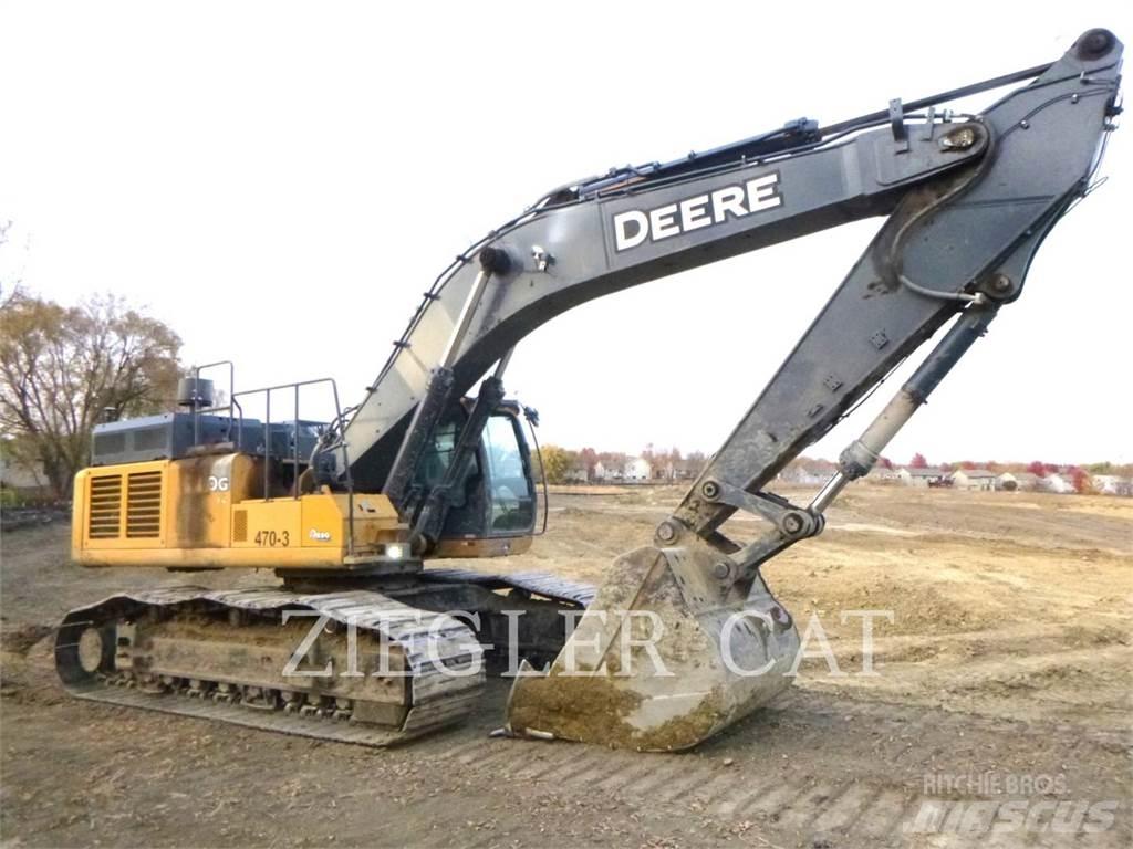 John Deere & CO. 470G Roomikekskavaatorid