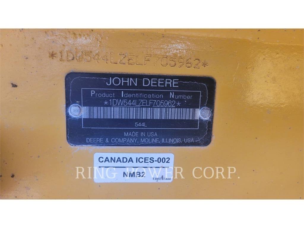 John Deere & CO. 544L Rataslaadurid