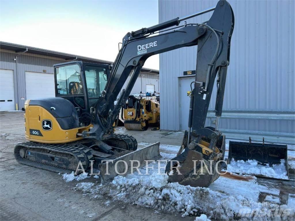 John Deere & CO. 60G Roomikekskavaatorid