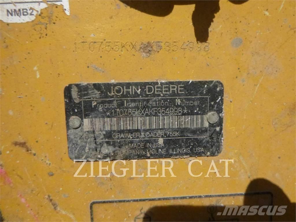 John Deere & CO. 755K Roomiklaadurid