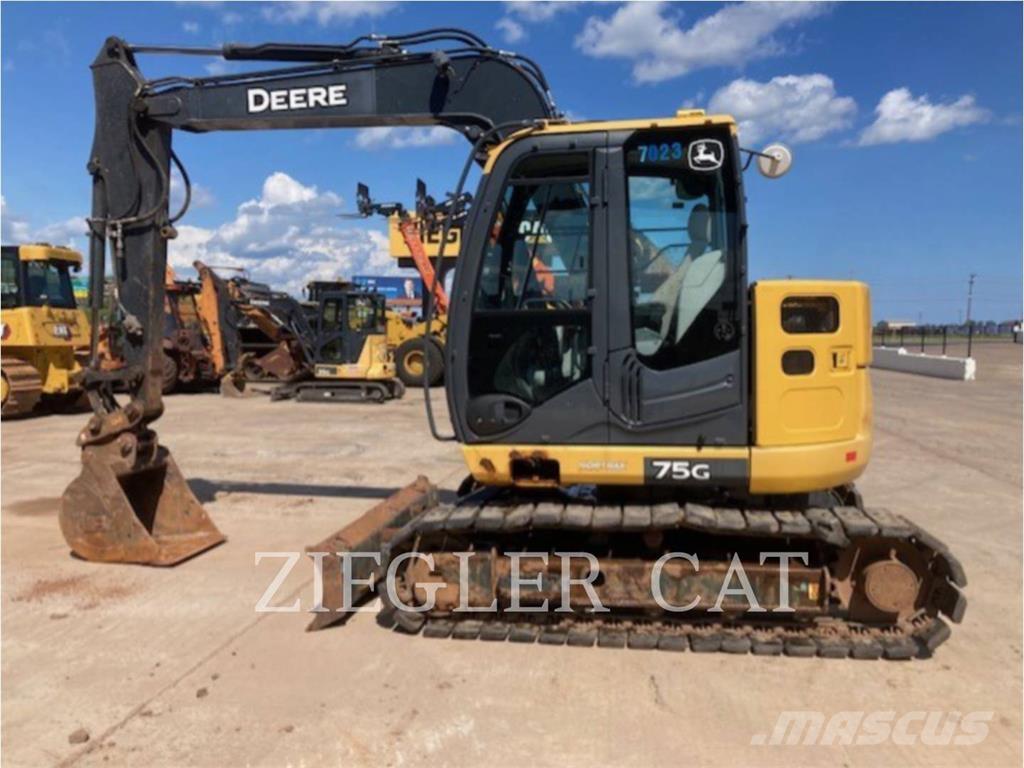 John Deere & CO. 75G Roomikekskavaatorid
