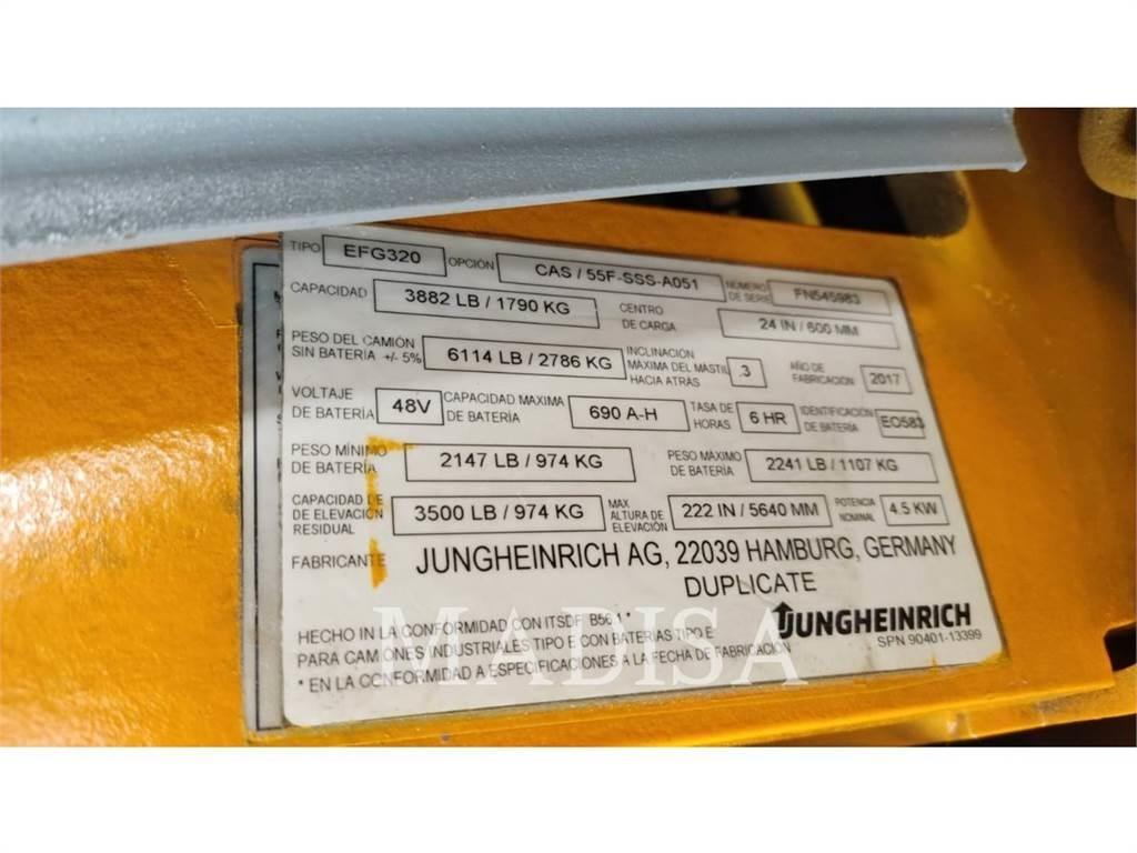 Jungheinrich EFG320-48V Kahveltõstukid - muud