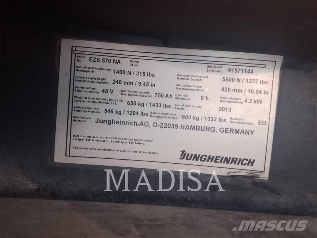 Jungheinrich EZS 570NA Kahveltõstukid - muud