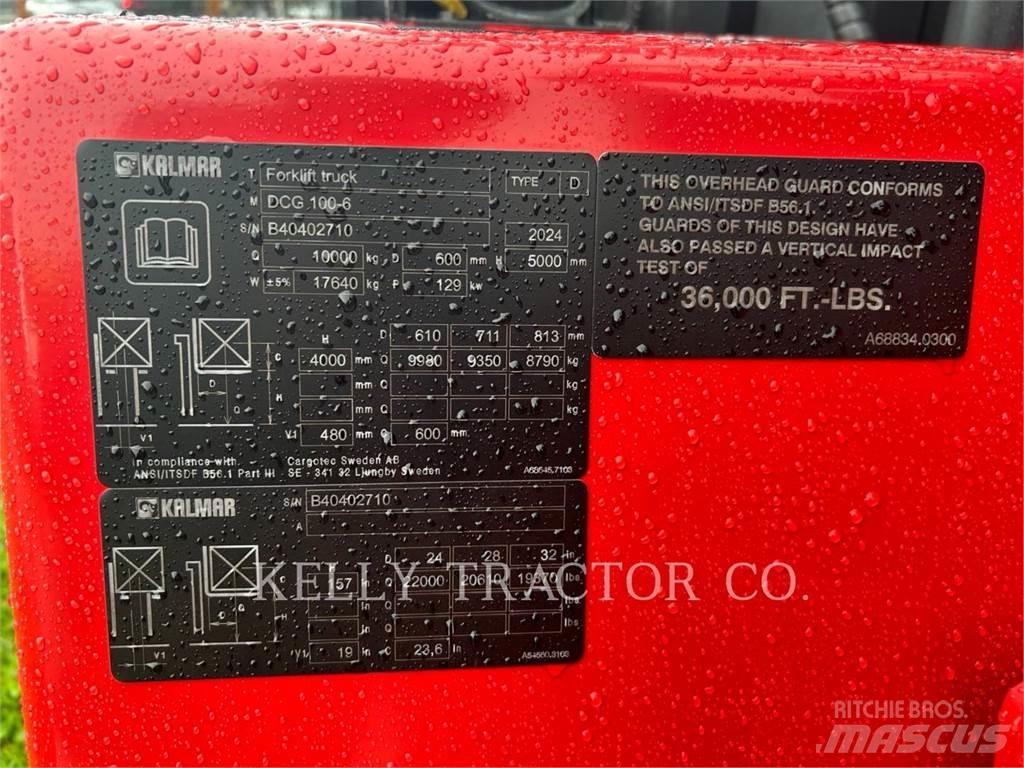 Kalmar DCG100-6 Diiseltõstukid