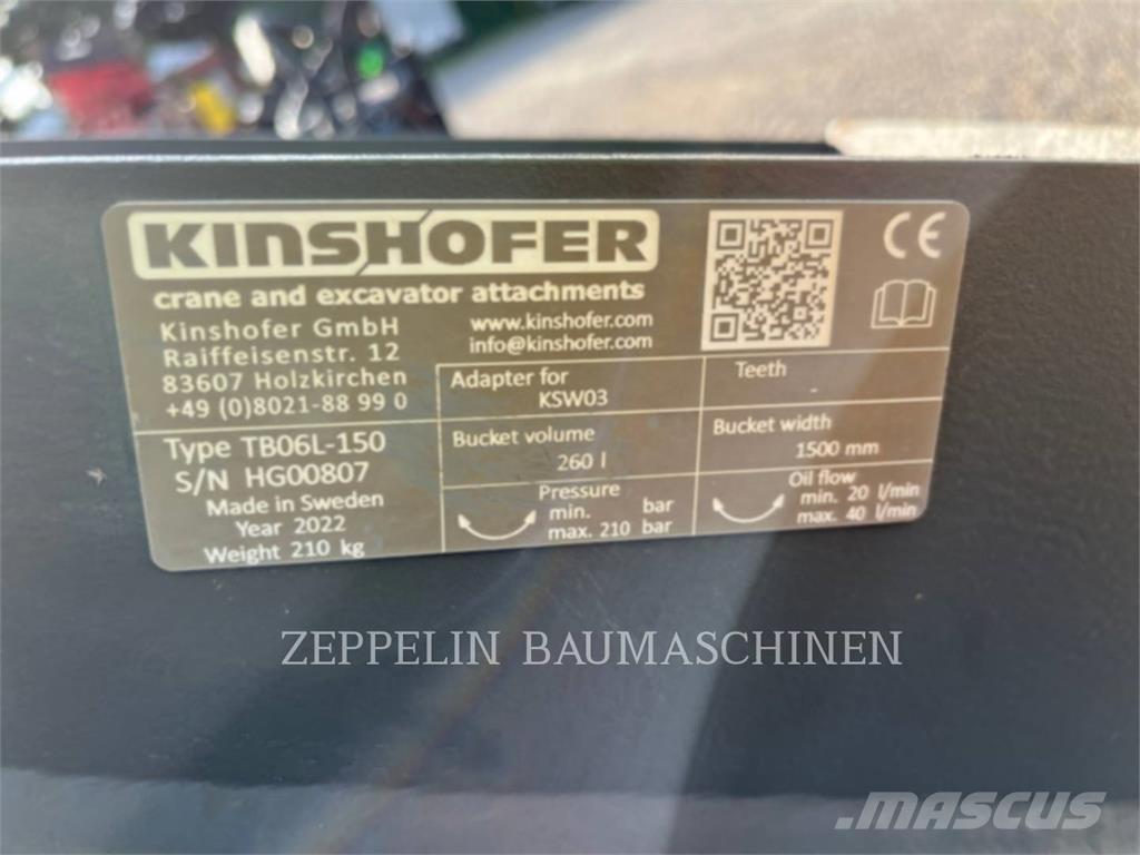 Kinshofer TB06-1500 GLV Pinnaselõikurid