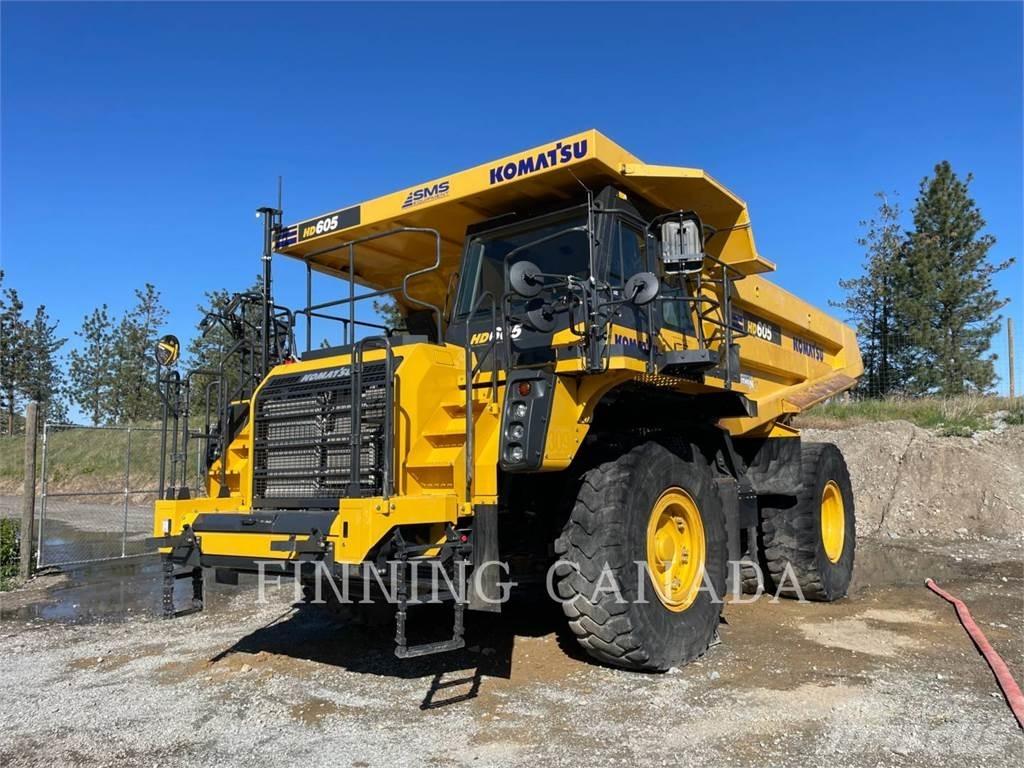 Komatsu HD605-8 Liigendraamiga pinnaseveokid
